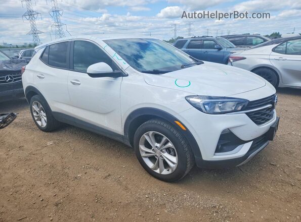 KL4MMCSL0LB097539 2020 BUICK ENCORE Белый Передняя правая четверть