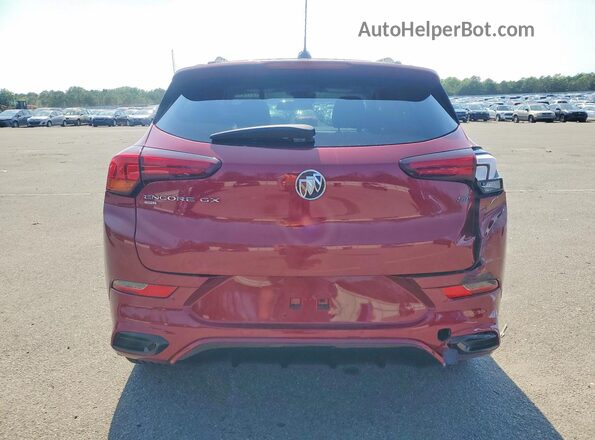 KL4MMCSL0MB124109 2021 BUICK ENCORE Red Vista trasera