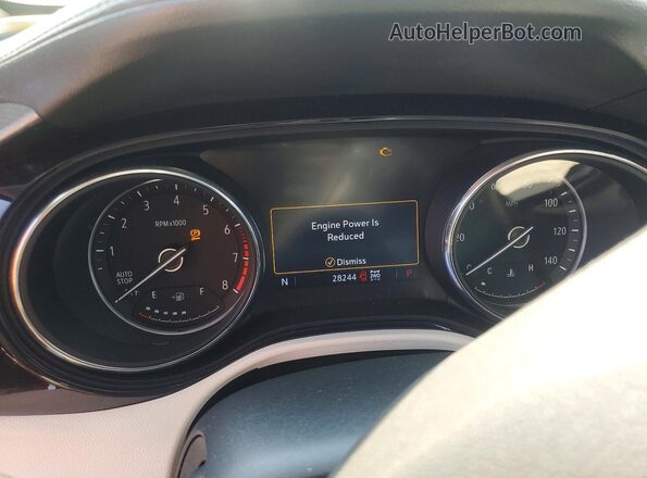 KL4MMCSL0MB124109 2021 BUICK ENCORE Red Vista del cuadro de instrumentos