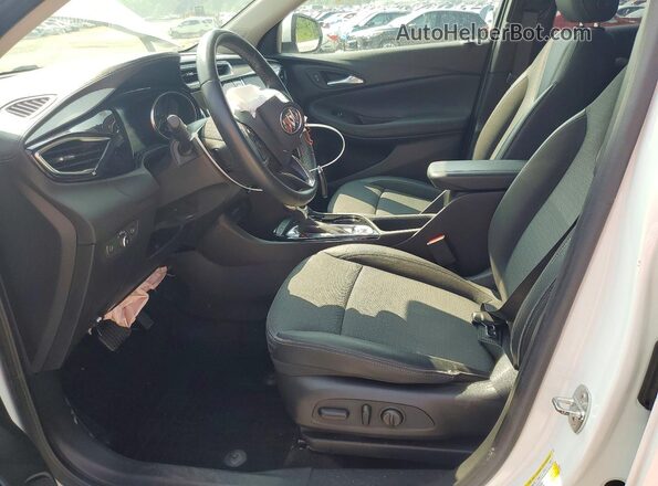 KL4MMCSL2NB093561 2022 BUICK ENCORE White Widok wnętrza z przodu
