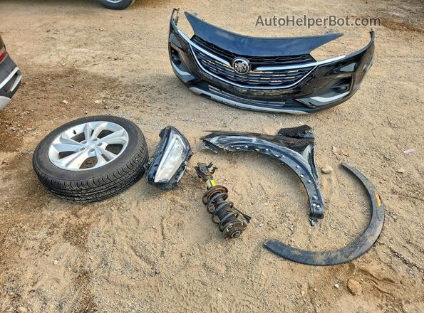 KL4MMCSL3MB080252 2021 BUICK ENCORE Black Вид підкапотного простору