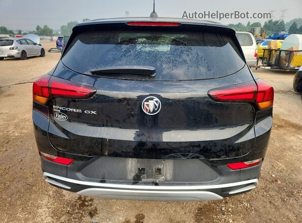 KL4MMCSL3MB080252 2021 BUICK ENCORE Black Вид ззаду