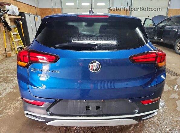 KL4MMCSL4MB104171 2021 BUICK ENCORE Blue Հետևի տեսք