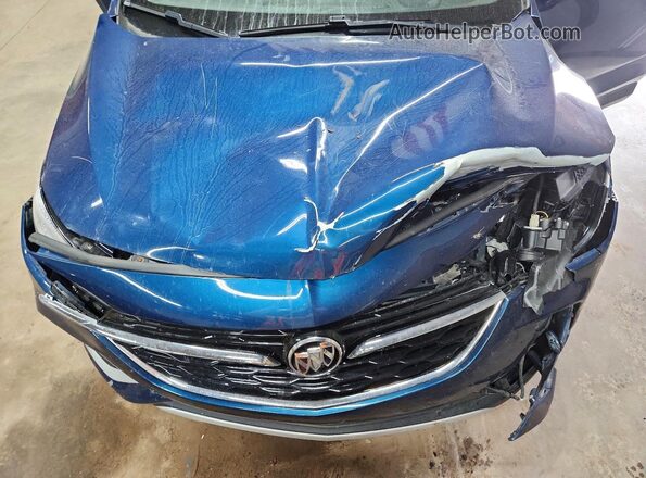 KL4MMCSL4MB104171 2021 BUICK ENCORE Blue Շարժիչի բաժամունքի տեսք