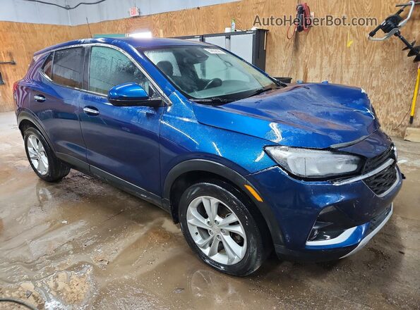 KL4MMCSL4MB104171 2021 BUICK ENCORE Blue Առջևի աջ