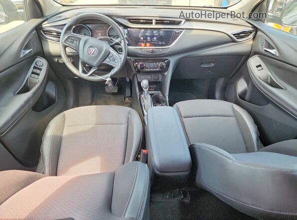 KL4MMCSL9NB084453 2022 BUICK ENCORE Черный Вид панели приборов