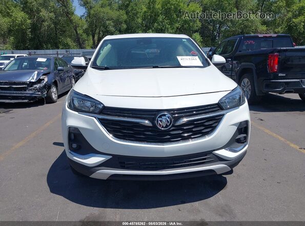 KL4MMCSL9NB110064 2022 BUICK ENCORE White Սարքավորումների վահանակի տեսք