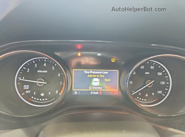 KL4MMDS20MB111969 2021 BUICK ENCORE Gray Instrument cluster view