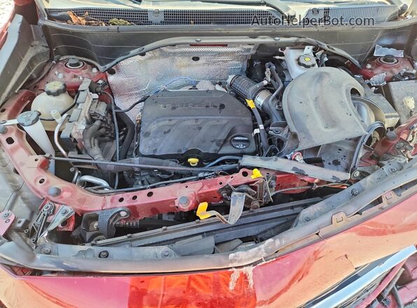 KL4MMDS20PB108445 2023 BUICK ENCORE Red უკანა სალონის ხედი