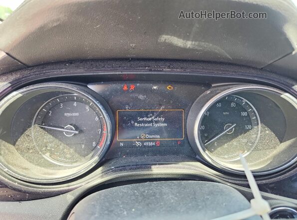 KL4MMDS20PB108445 2023 BUICK ENCORE Red ხელსაწყოთა პანელის ხედი