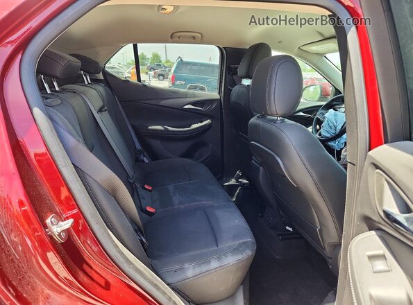 KL4MMDS20PB108445 2023 BUICK ENCORE Red უკანა სავარძლების ხედი