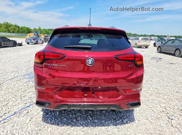 KL4MMDS20PB108445 2023 BUICK ENCORE Red უკანა ხედი