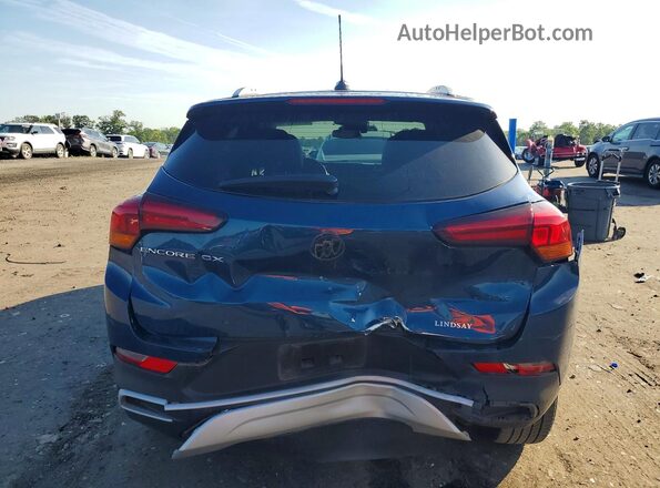 KL4MMDS21MB106490 2021 BUICK ENCORE Blue Հետևի տեսք