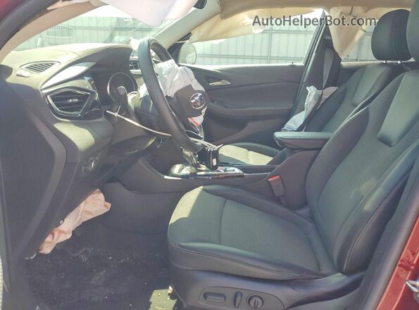 KL4MMDS21PB056873 2023 BUICK ENCORE Red Вид салону спереду