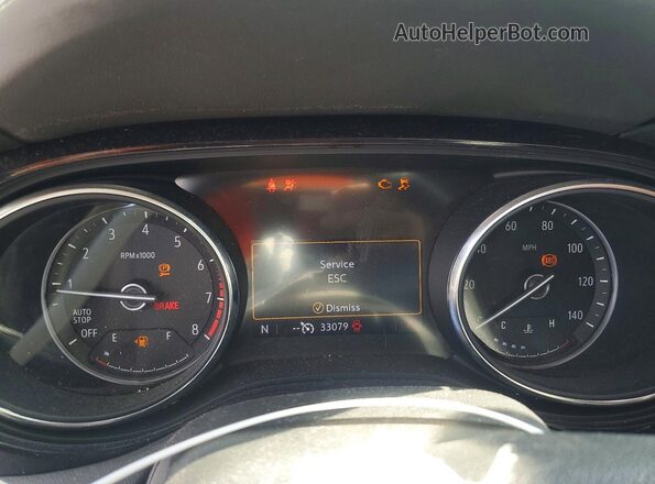 KL4MMDS21PB056873 2023 BUICK ENCORE Red Вид щитка приладів