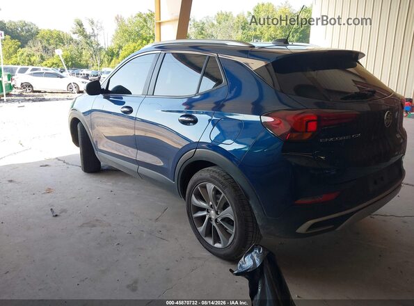 KL4MMDS22MB134492 2021 BUICK ENCORE Blue უკანა მარცხენა