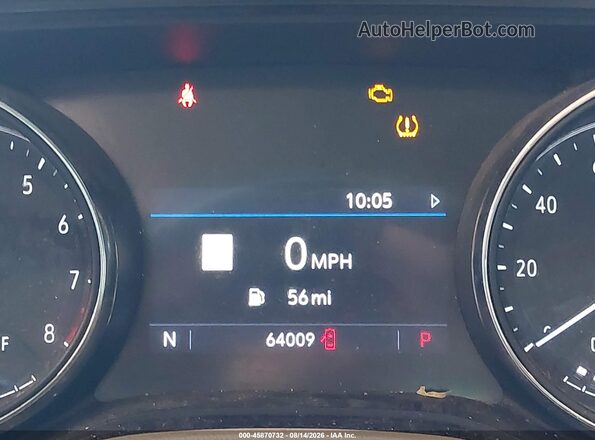 KL4MMDS22MB134492 2021 BUICK ENCORE Blue უკანა სავარძლების ხედი