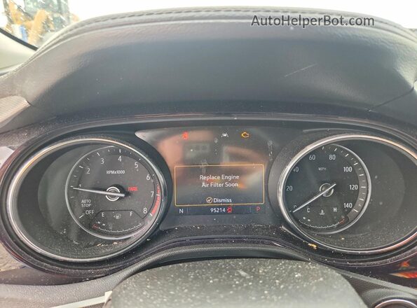 KL4MMDS22MB135531 2021 BUICK ENCORE Black Սարքավորումների վահանակի տեսք