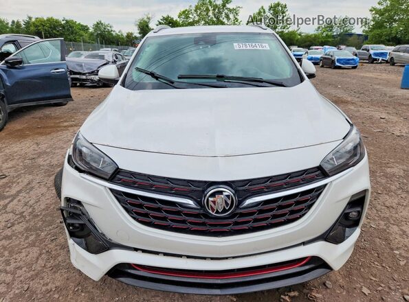 KL4MMDS22MB160378 2021 BUICK ENCORE White Դիմացի տեսք