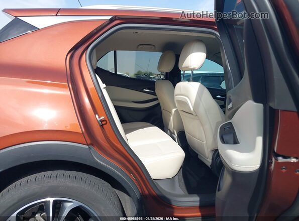 KL4MMDS25MB037724 2021 BUICK ENCORE Orange Widok naklejki z numerem VIN