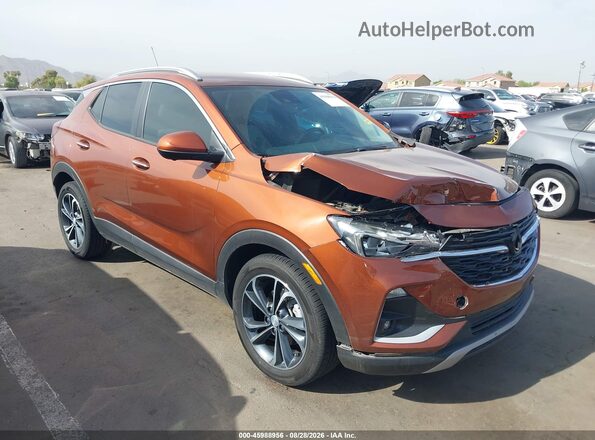 KL4MMDS25MB037724 2021 BUICK ENCORE Orange Widok z przodu