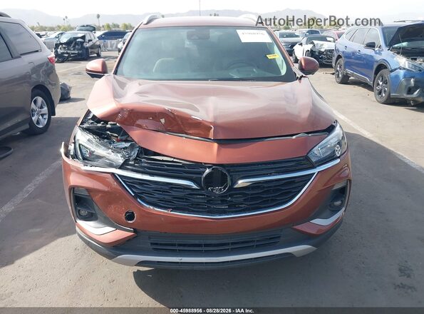 KL4MMDS25MB037724 2021 BUICK ENCORE Orange Widok zestawu wskaźników