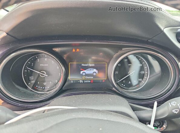 KL4MMDS25PB089505 2023 BUICK ENCORE Gray Widok zestawu wskaźników