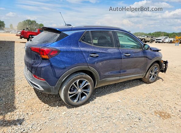 KL4MMDS26NB141141 2022 BUICK ENCORE Blue Trasero derecho