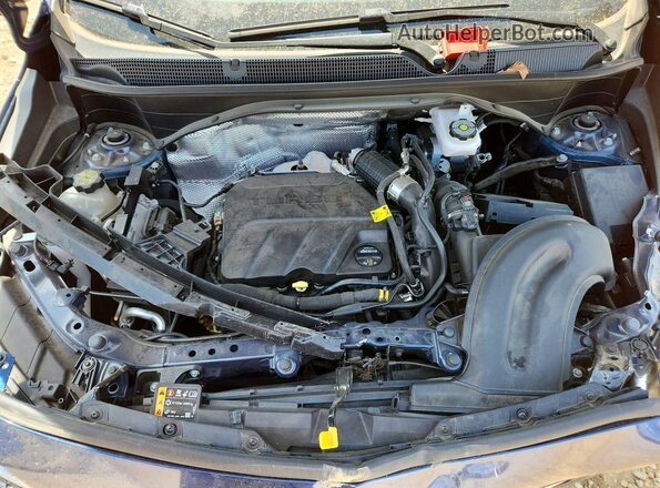 KL4MMDS26NB141141 2022 BUICK ENCORE Blue Vista del compartimento del motor