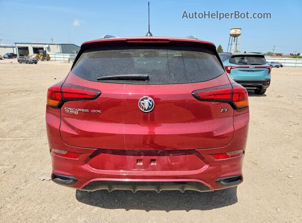 KL4MMDS27PB106840 2023 BUICK ENCORE Красный Вид сзади