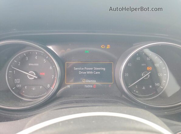 KL4MMDS28MB042142 2021 BUICK ENCORE Blue Սարքավորումների վահանակի տեսք