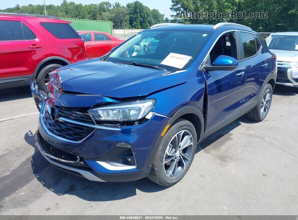 KL4MMDS2XPB087989 2023 BUICK ENCORE Blue Front left