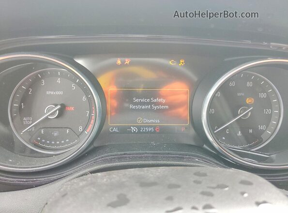 KL4MMDSL0NB071063 2022 BUICK ENCORE Серый Вид щитка приборов