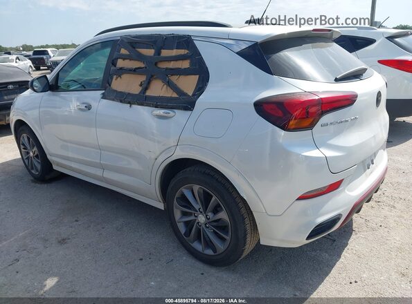 KL4MMDSL1MB036112 2021 BUICK ENCORE White Trasero izquierdo