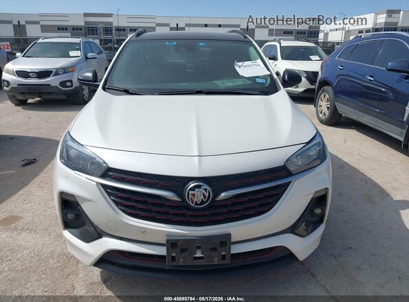 KL4MMDSL1MB036112 2021 BUICK ENCORE White Vista del cuadro de instrumentos