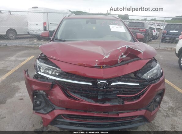 KL4MMDSL1PB068949 2023 BUICK ENCORE Red Instrument cluster view
