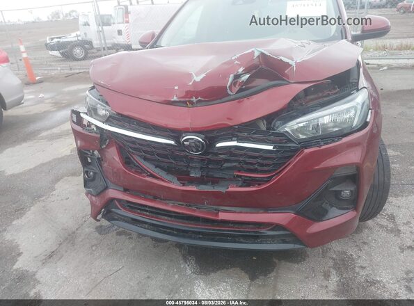 KL4MMDSL1PB068949 2023 BUICK ENCORE Red Front view