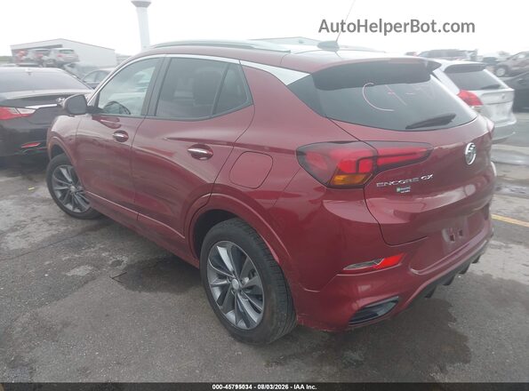 KL4MMDSL1PB068949 2023 BUICK ENCORE Red Rear left