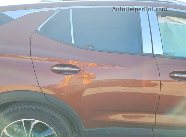 KL4MMDSL2LB129235 2020 BUICK ENCORE Orange Սալոնի հետևի տեսք