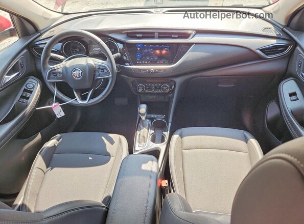 KL4MMDSL3MB143744 2021 BUICK ENCORE Red Вид панелі приладів