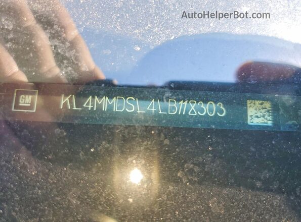 KL4MMDSL4LB118303 2020 BUICK ENCORE Оранжевый Вид подкапотного пространства