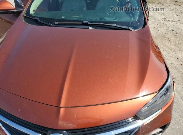 KL4MMDSL4LB118303 2020 BUICK ENCORE Оранжевый Вид задней части салона