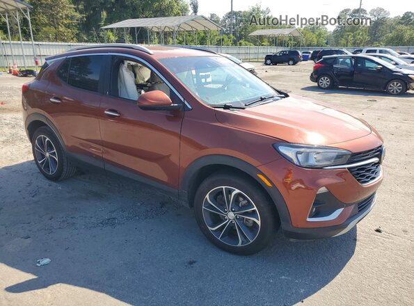 KL4MMDSL4LB118303 2020 BUICK ENCORE Оранжевый Передняя правая четверть