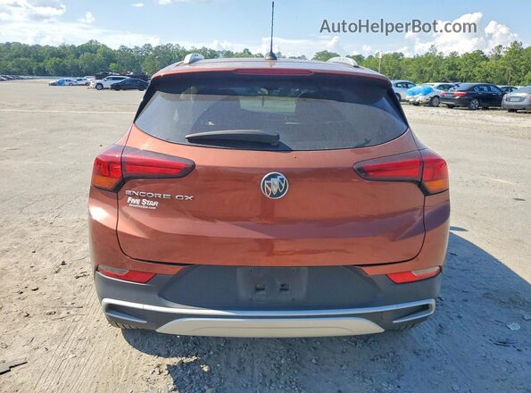 KL4MMDSL4LB118303 2020 BUICK ENCORE Оранжевый Вид сзади