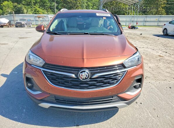 KL4MMDSL4LB118303 2020 BUICK ENCORE Оранжевый Вид спереди