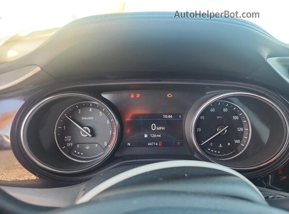 KL4MMDSL5MB036548 2021 BUICK ENCORE Black Вид щитка приладів