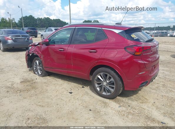 KL4MMDSL5MB060042 2021 BUICK ENCORE Red Rear left