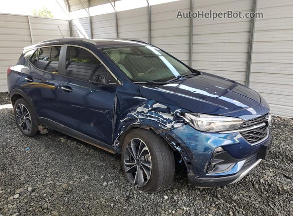 KL4MMDSL5MB128923 2021 BUICK ENCORE Синий Вид наклейки с VIN-кодом