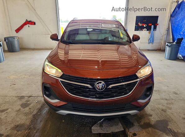 KL4MMDSL7LB093431 2020 BUICK ENCORE Orange Widok z przodu