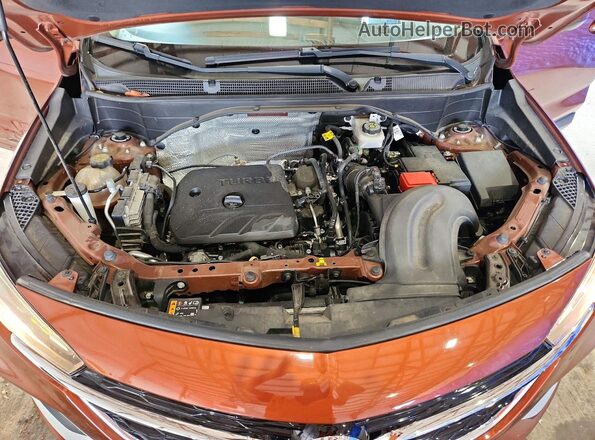 KL4MMDSL7LB093431 2020 BUICK ENCORE Orange Widok komory silnika